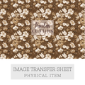 Papier transfert pour pâte polymère – Feuille hydrosoluble TP-455