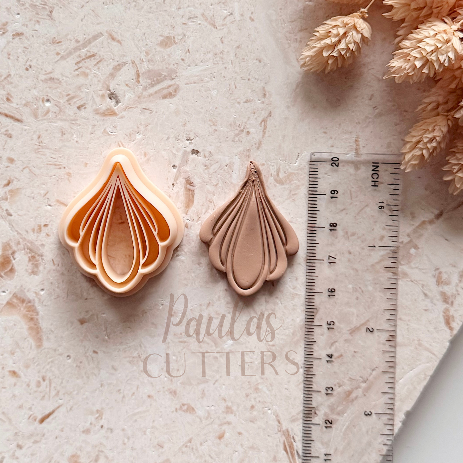 Cortador de arcilla polimérica – Forma básica – Herramienta de corte de pendientes S-02