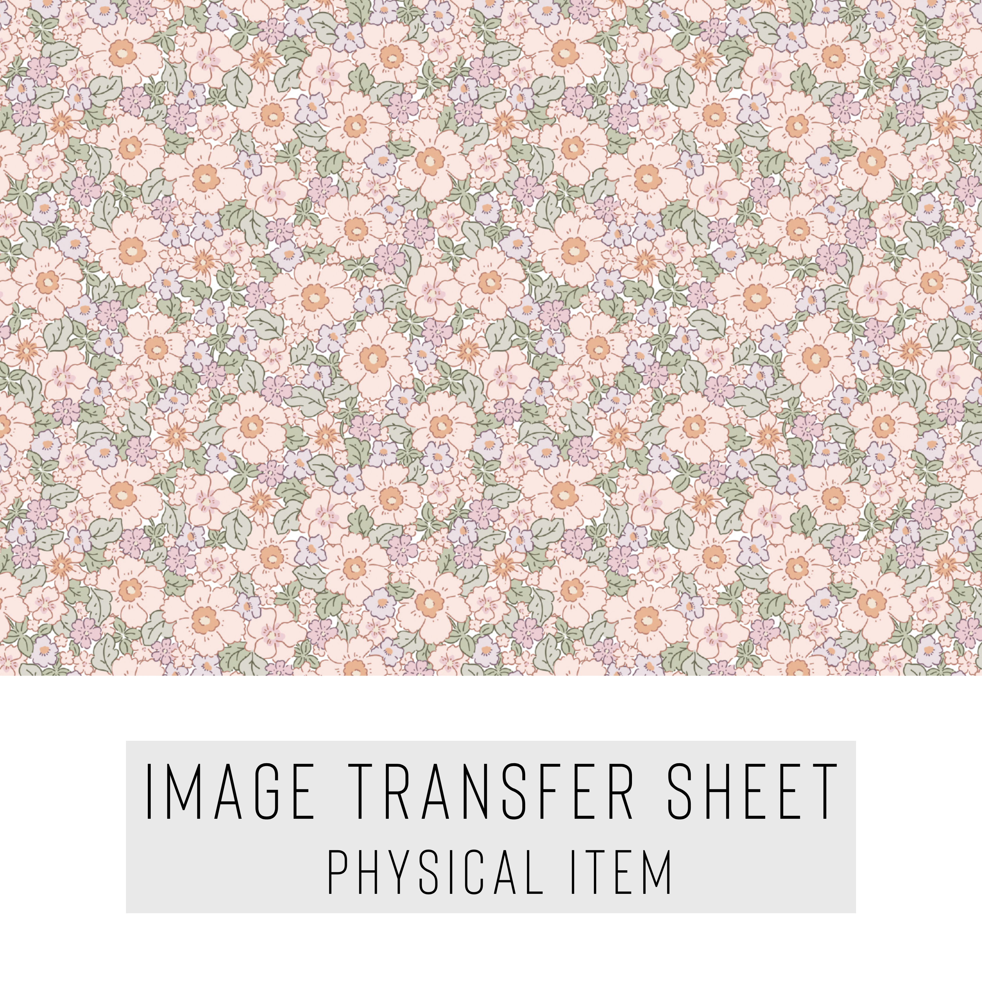 High quality water-soluble transfer paper applied on polymer clay, vibrant detailed pattern