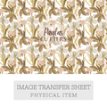 Papier transfert pour pâte polymère – Feuille hydrosoluble TP-455
