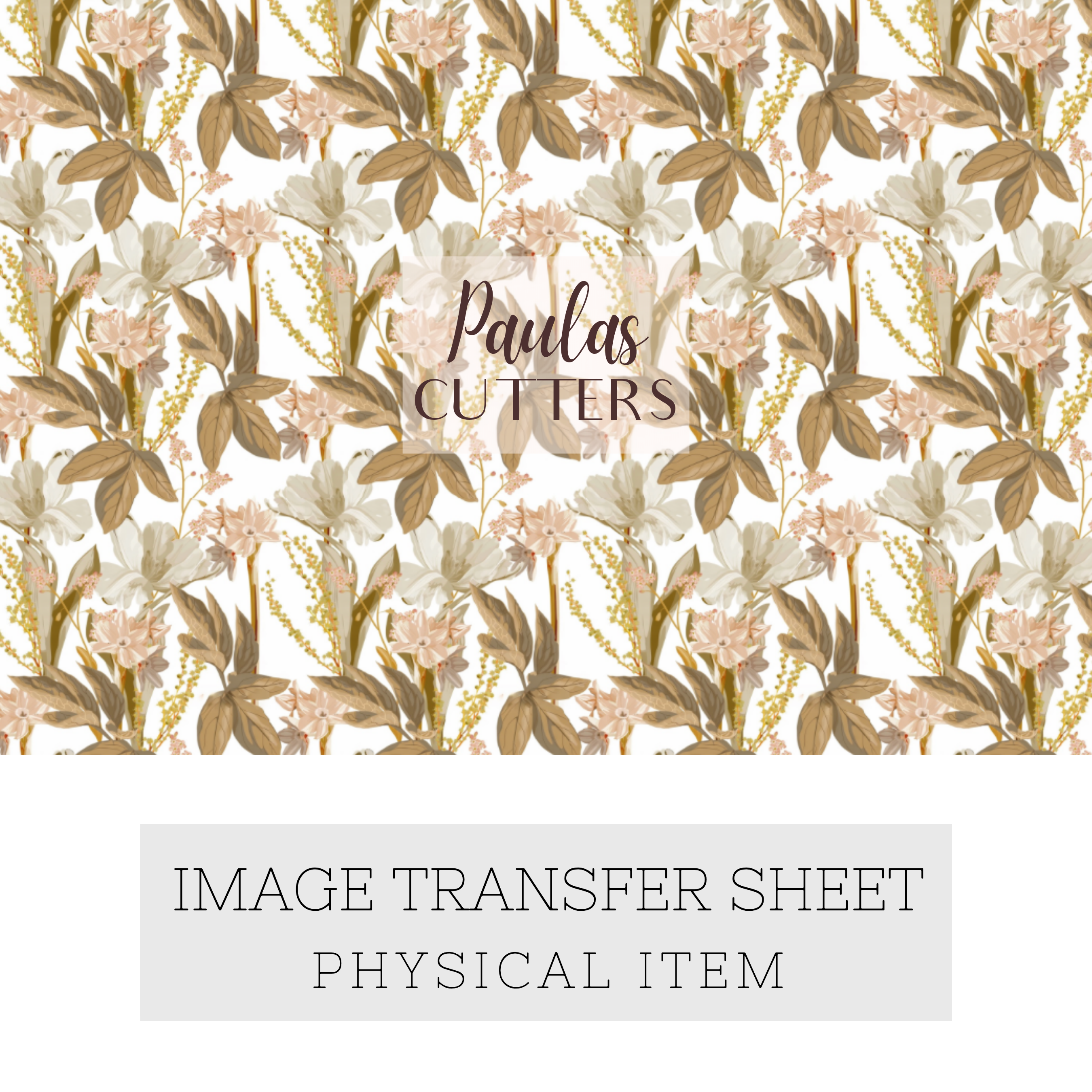 Papier transfert pour pâte polymère – Feuille hydrosoluble TP-455