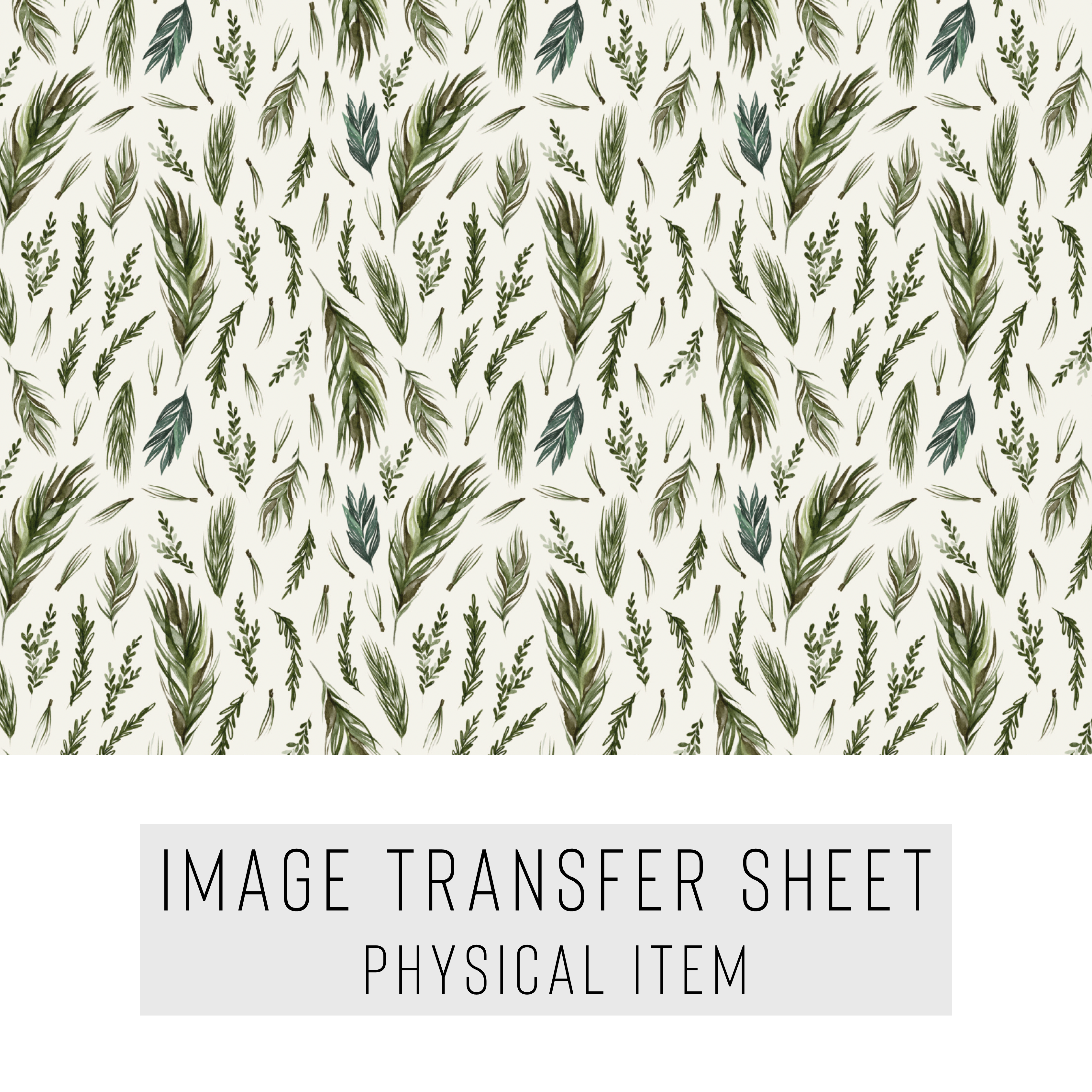 High quality water-soluble transfer paper applied on polymer clay, vibrant detailed pattern