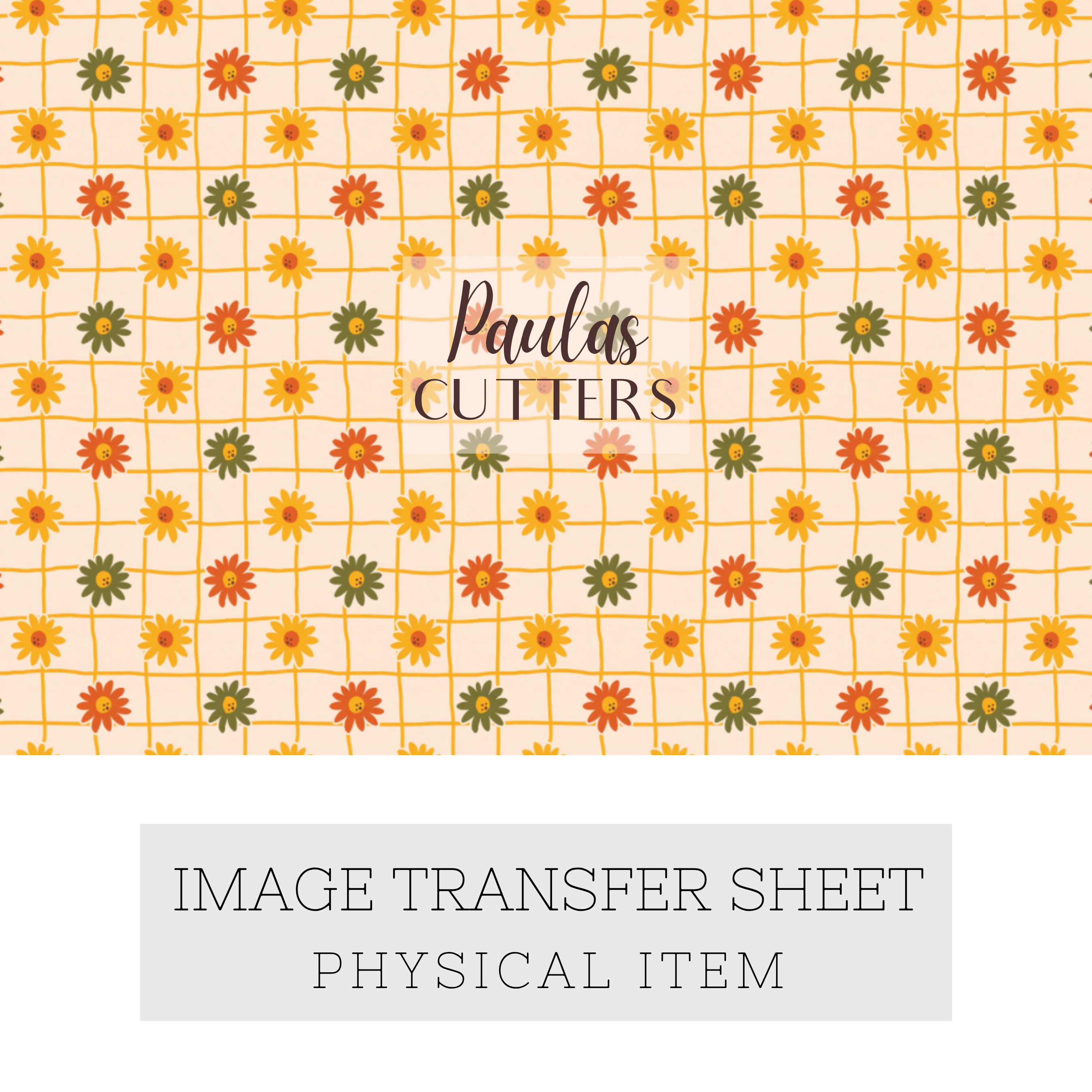 Papier transfert pour pâte polymère – Feuille hydrosoluble TP-455