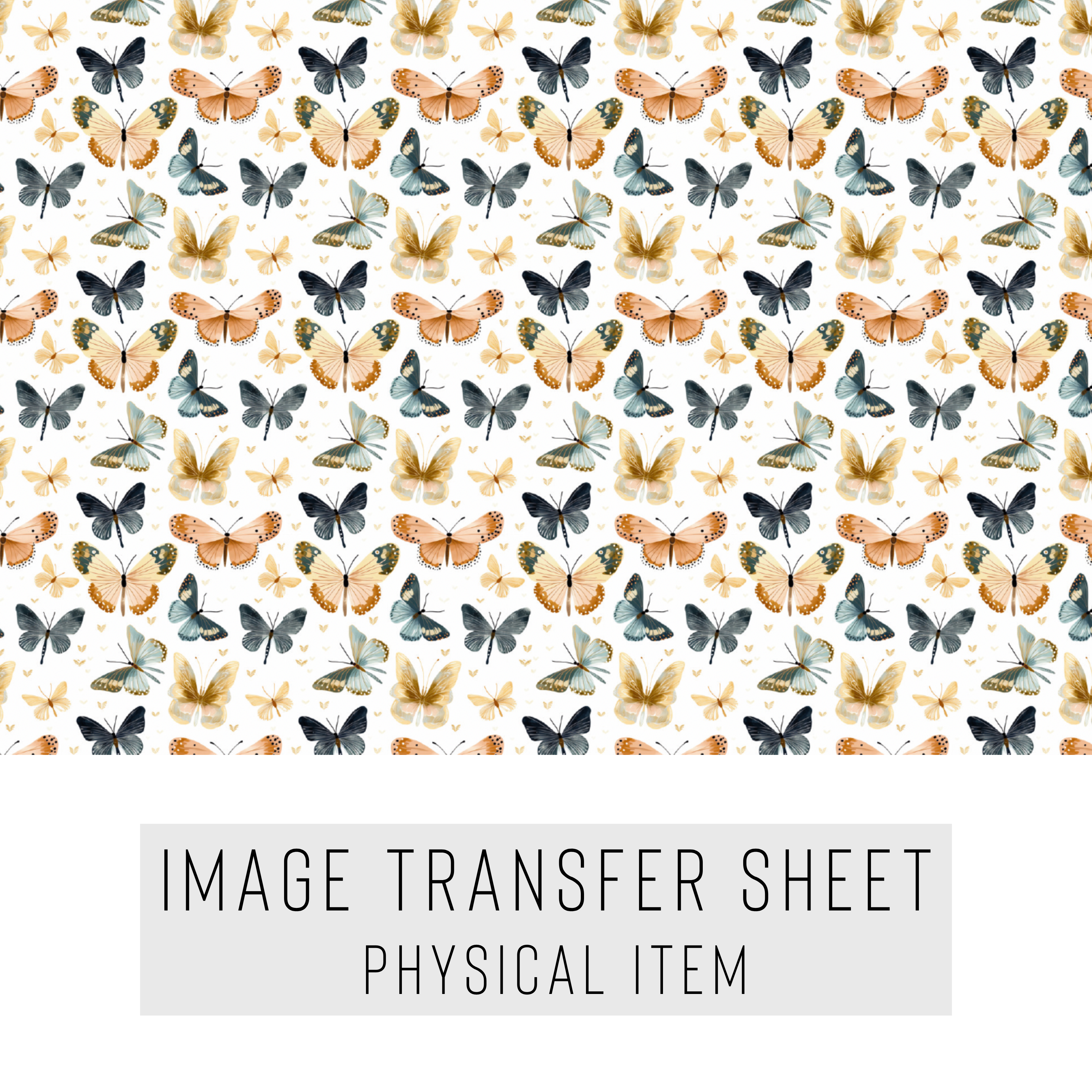 High quality water-soluble transfer paper applied on polymer clay, vibrant detailed pattern