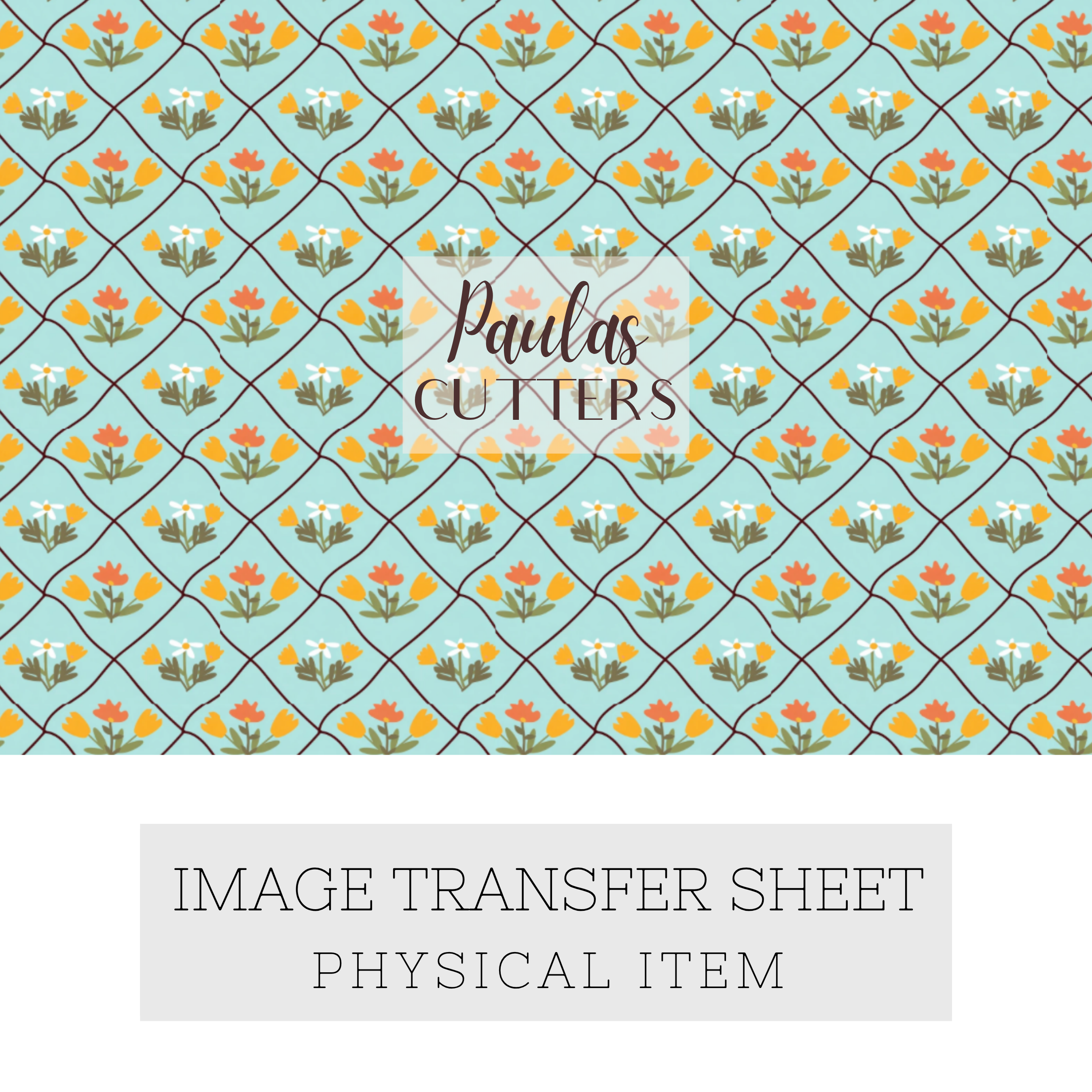 Papier transfert pour pâte polymère – Feuille hydrosoluble TP-455
