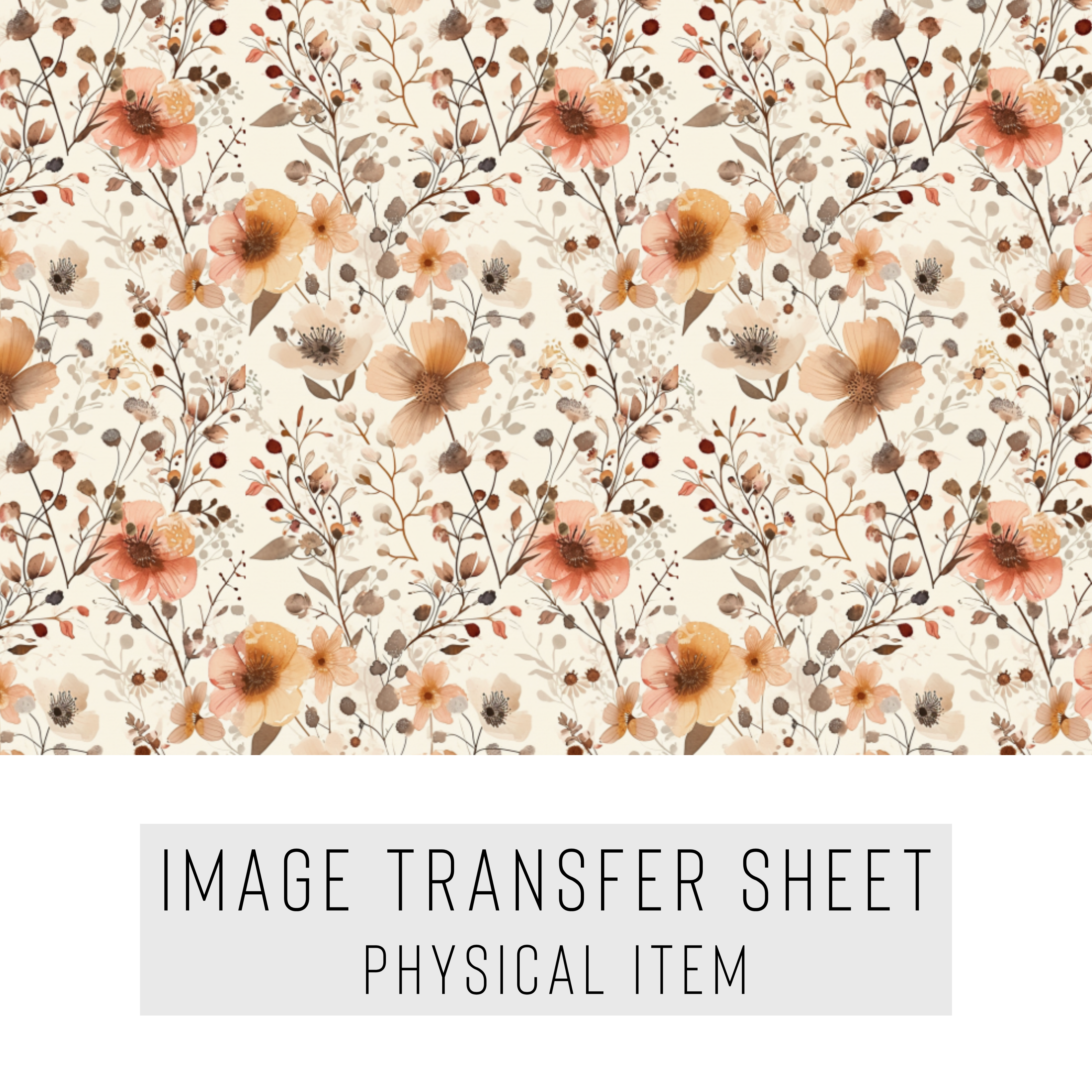 High quality water-soluble transfer paper applied on polymer clay, vibrant detailed pattern