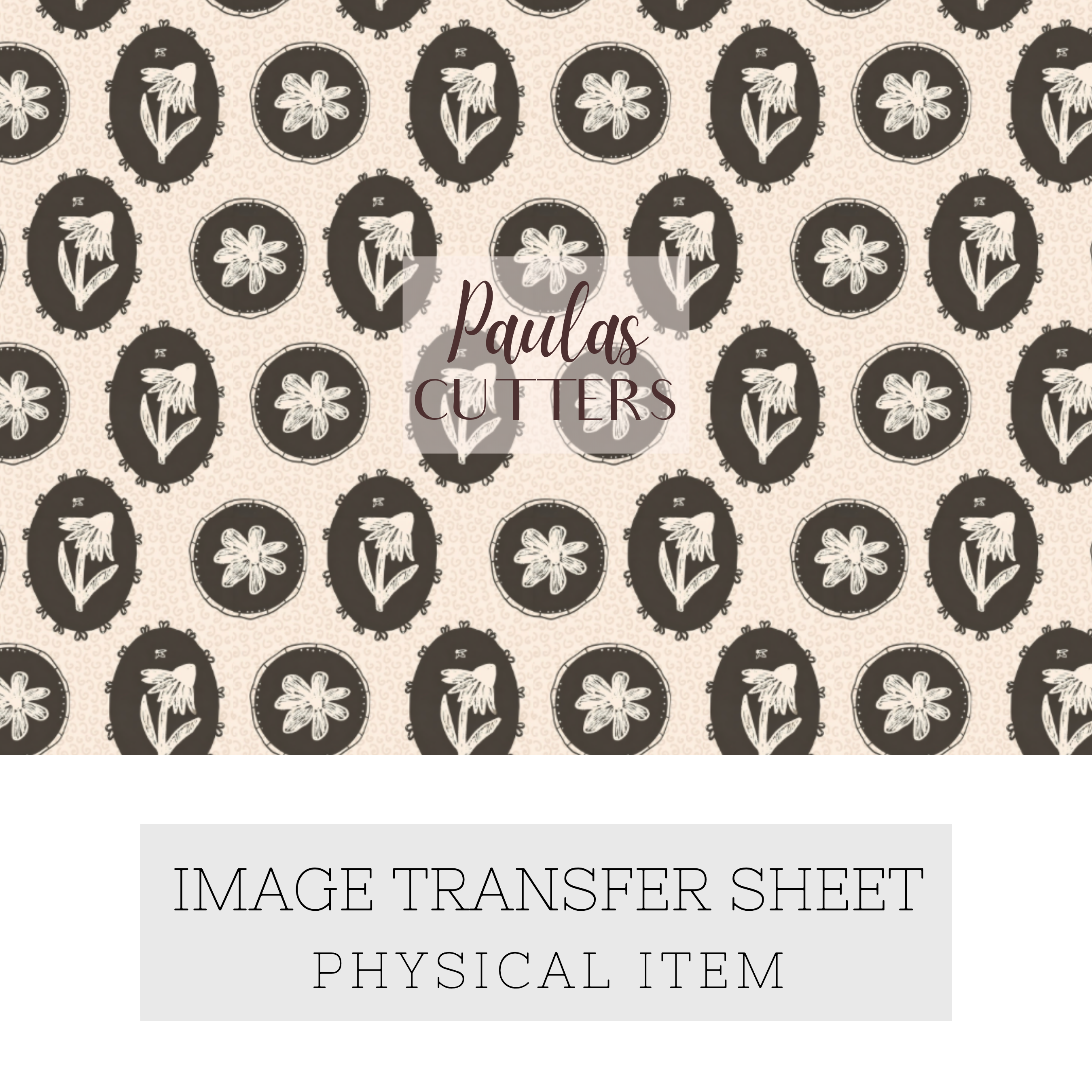 Papier transfert pour pâte polymère – Feuille hydrosoluble TP-455
