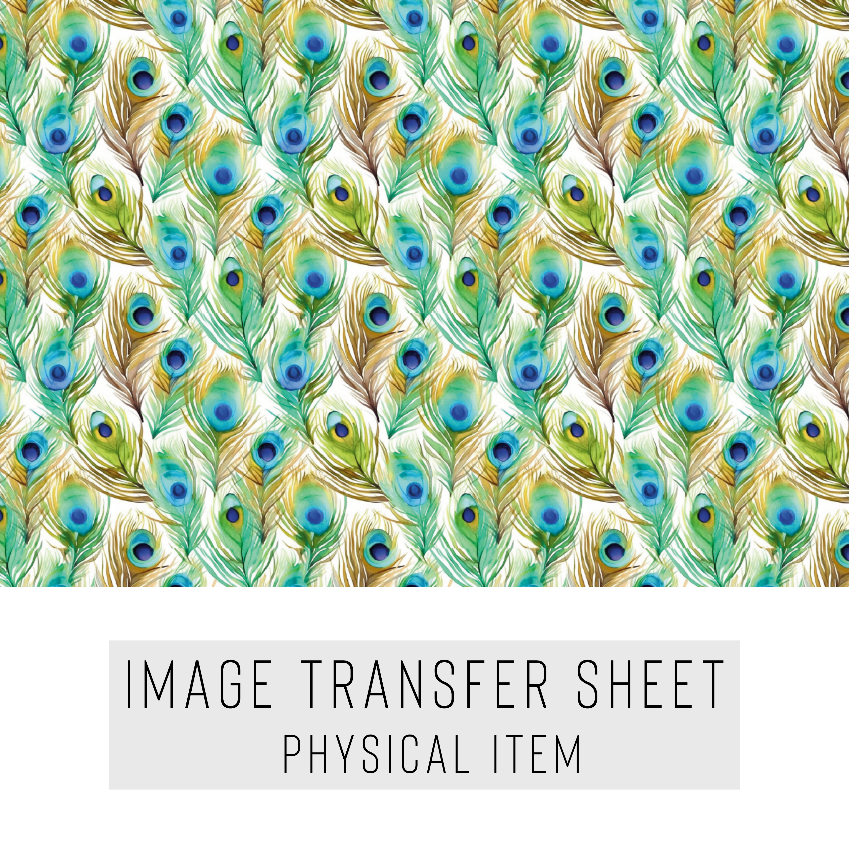High quality water-soluble transfer paper applied on polymer clay, vibrant detailed pattern