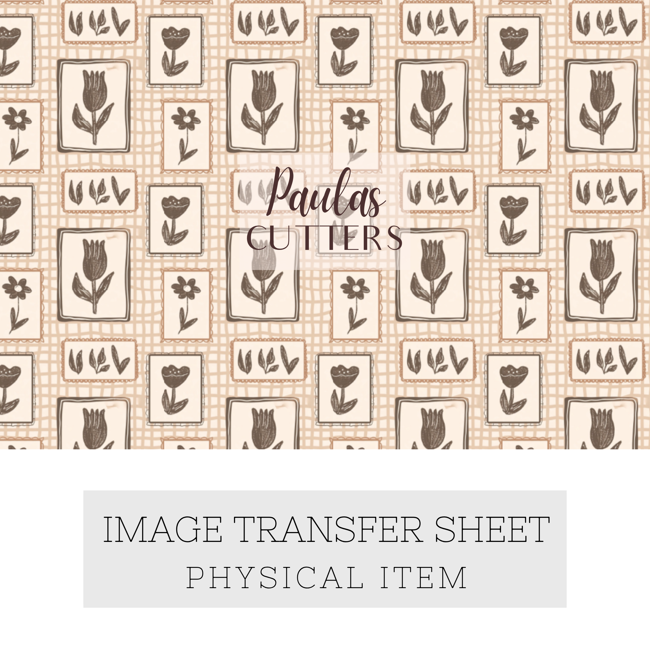 Papier transfert pour pâte polymère – Feuille hydrosoluble TP-455