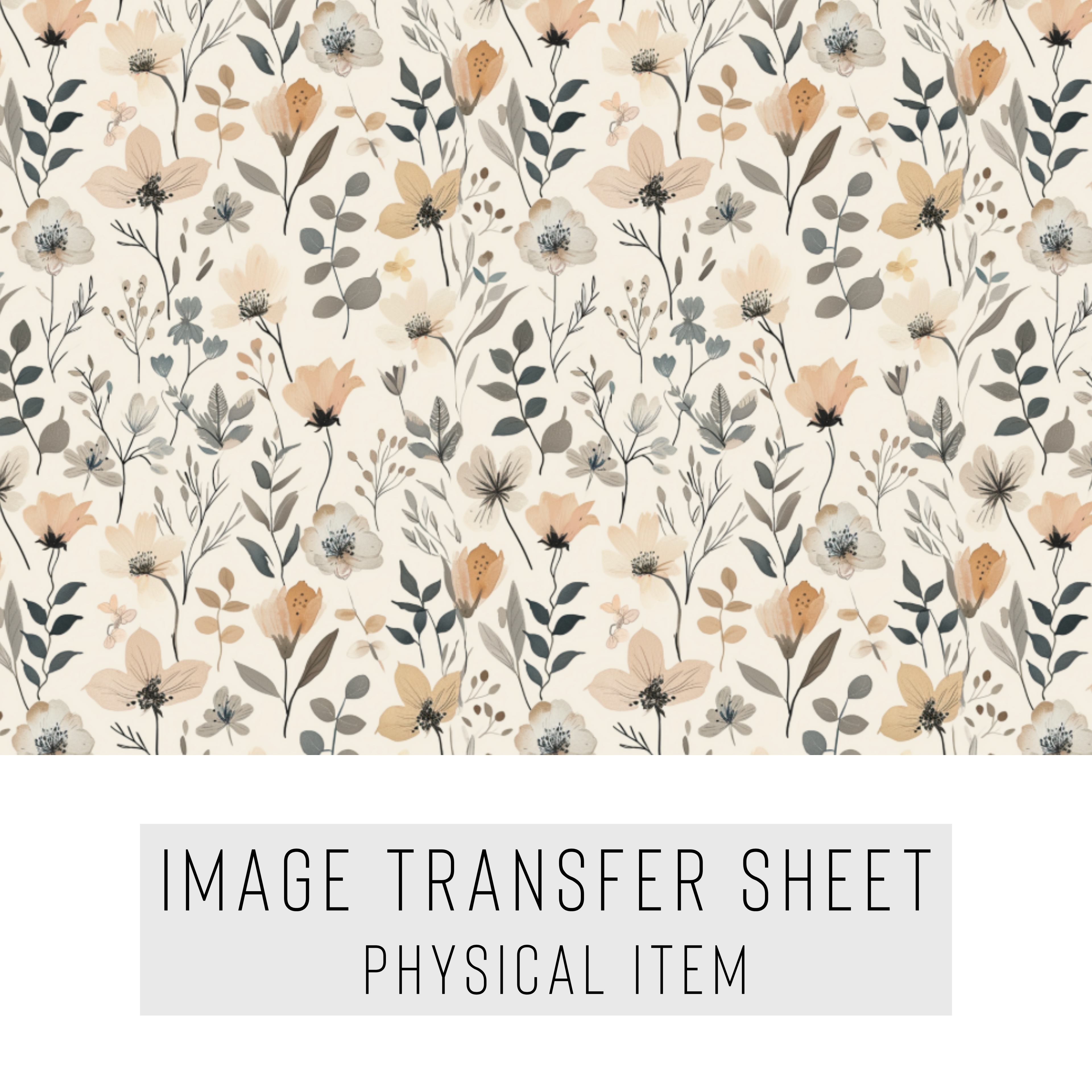 High quality water-soluble transfer paper applied on polymer clay, vibrant detailed pattern