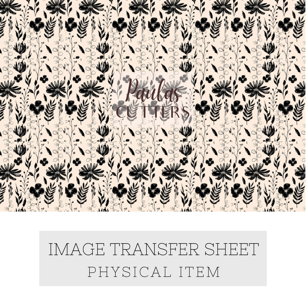 Papier transfert pour pâte polymère – Feuille hydrosoluble TP-455