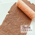 polymer clay texture roller abstract geometric pattern
