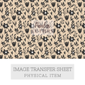 Papier transfert pour pâte polymère – Feuille hydrosoluble TP-455