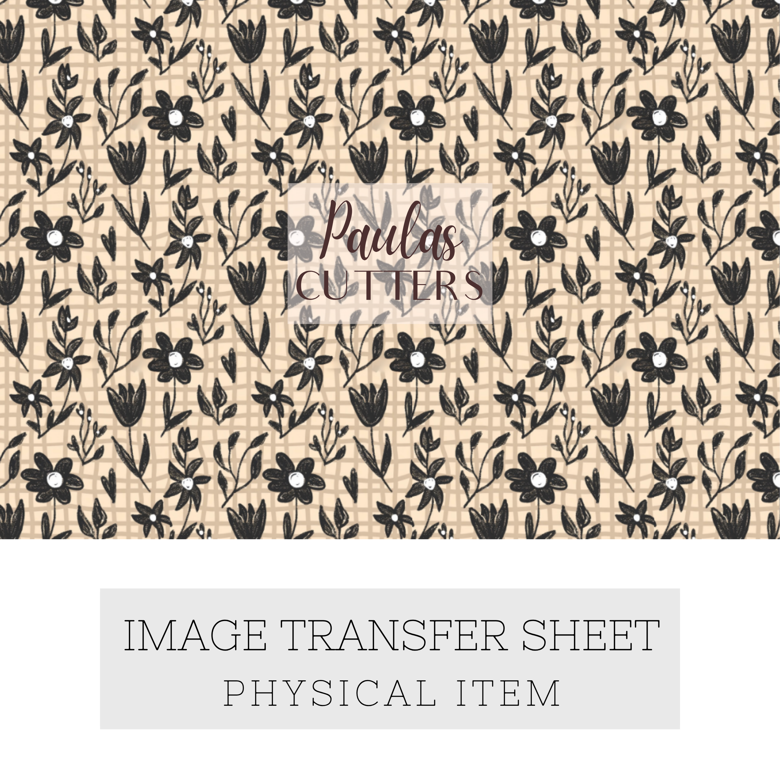Papier transfert pour pâte polymère – Feuille hydrosoluble TP-455