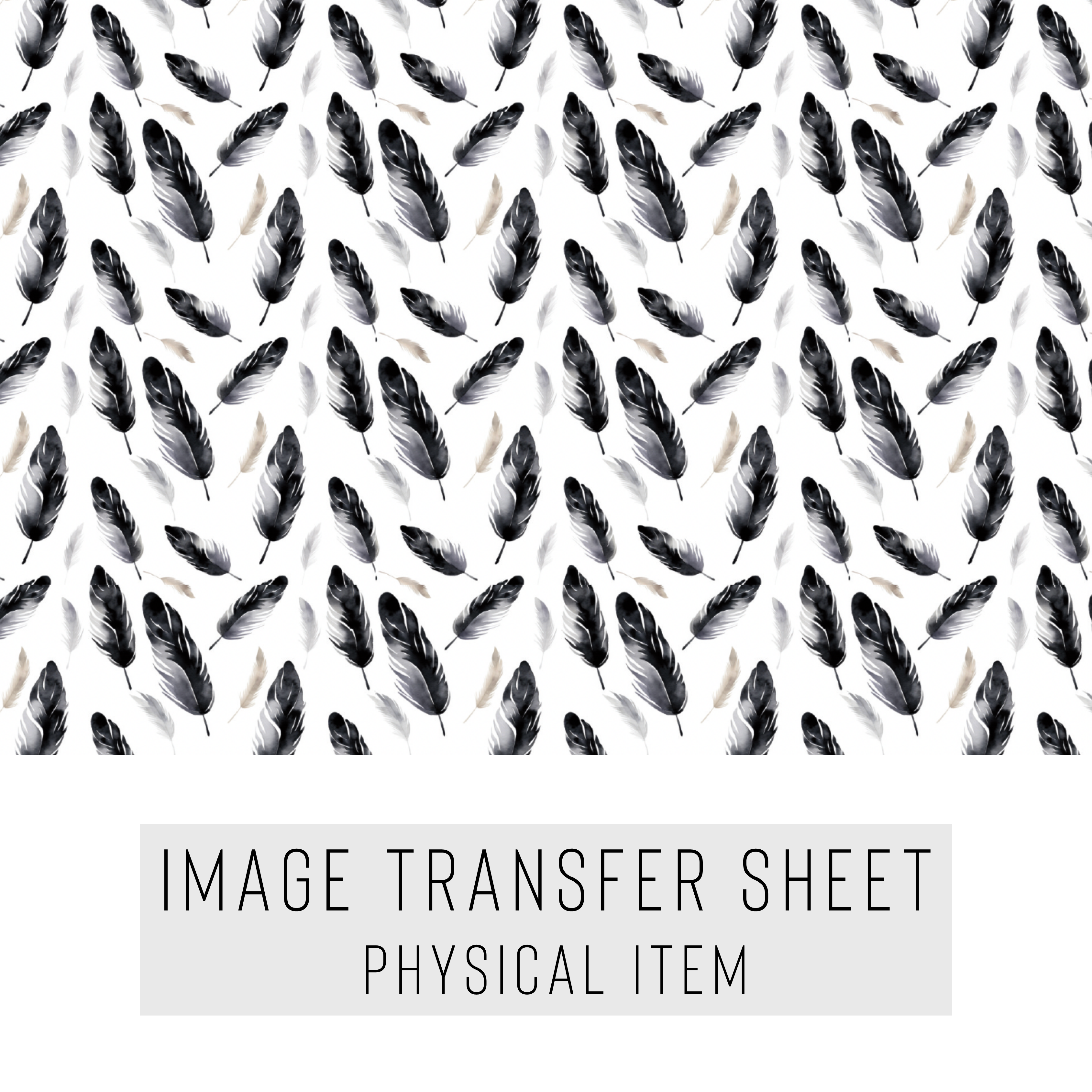 High quality water-soluble transfer paper applied on polymer clay, vibrant detailed pattern