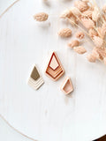 High quality polymer clay cutter creating clean sharp cuts for earrings and jewelry making