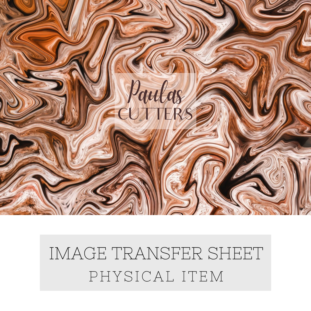 Papier transfert pour pâte polymère – Feuille hydrosoluble TP-455