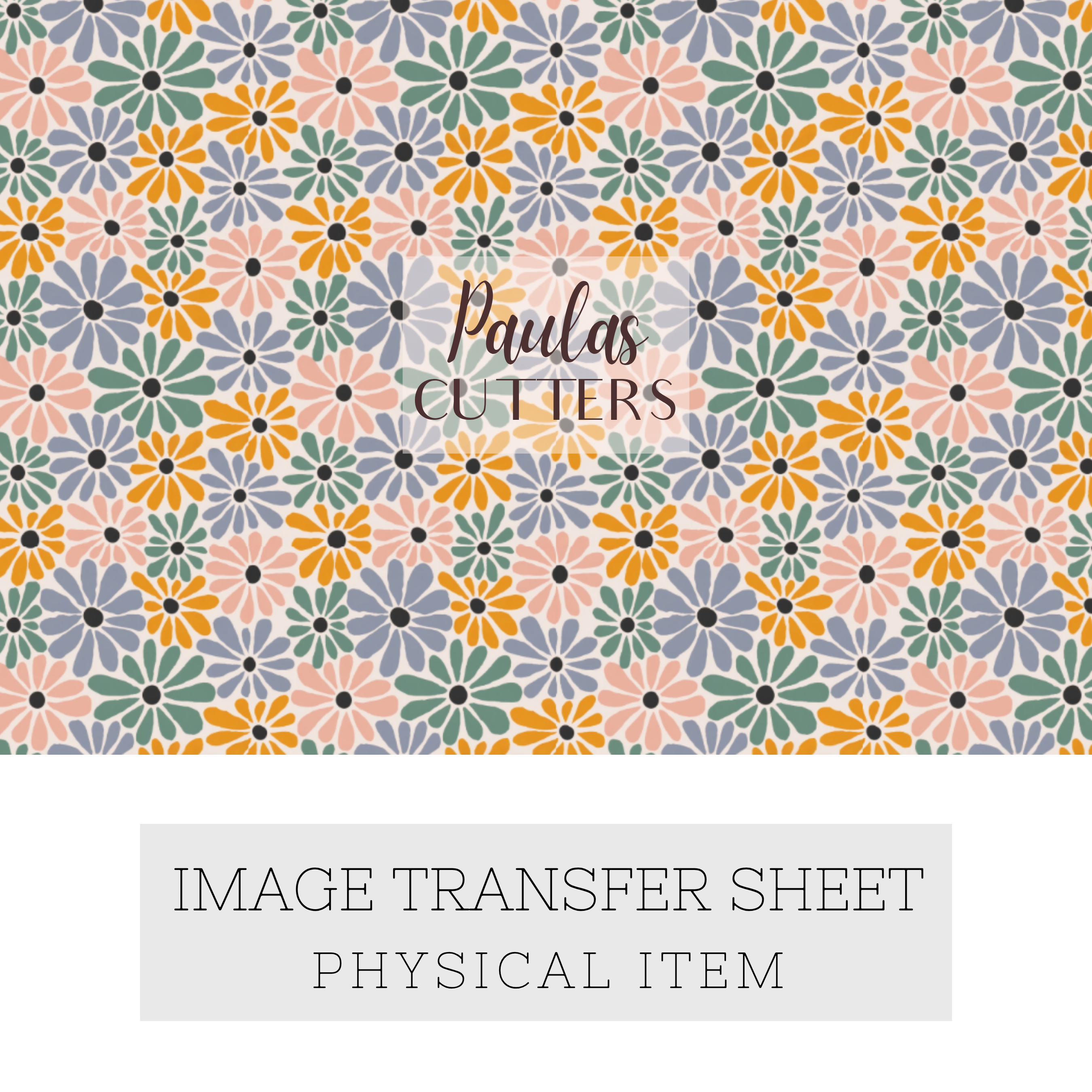 Papier transfert pour pâte polymère – Feuille hydrosoluble TP-455