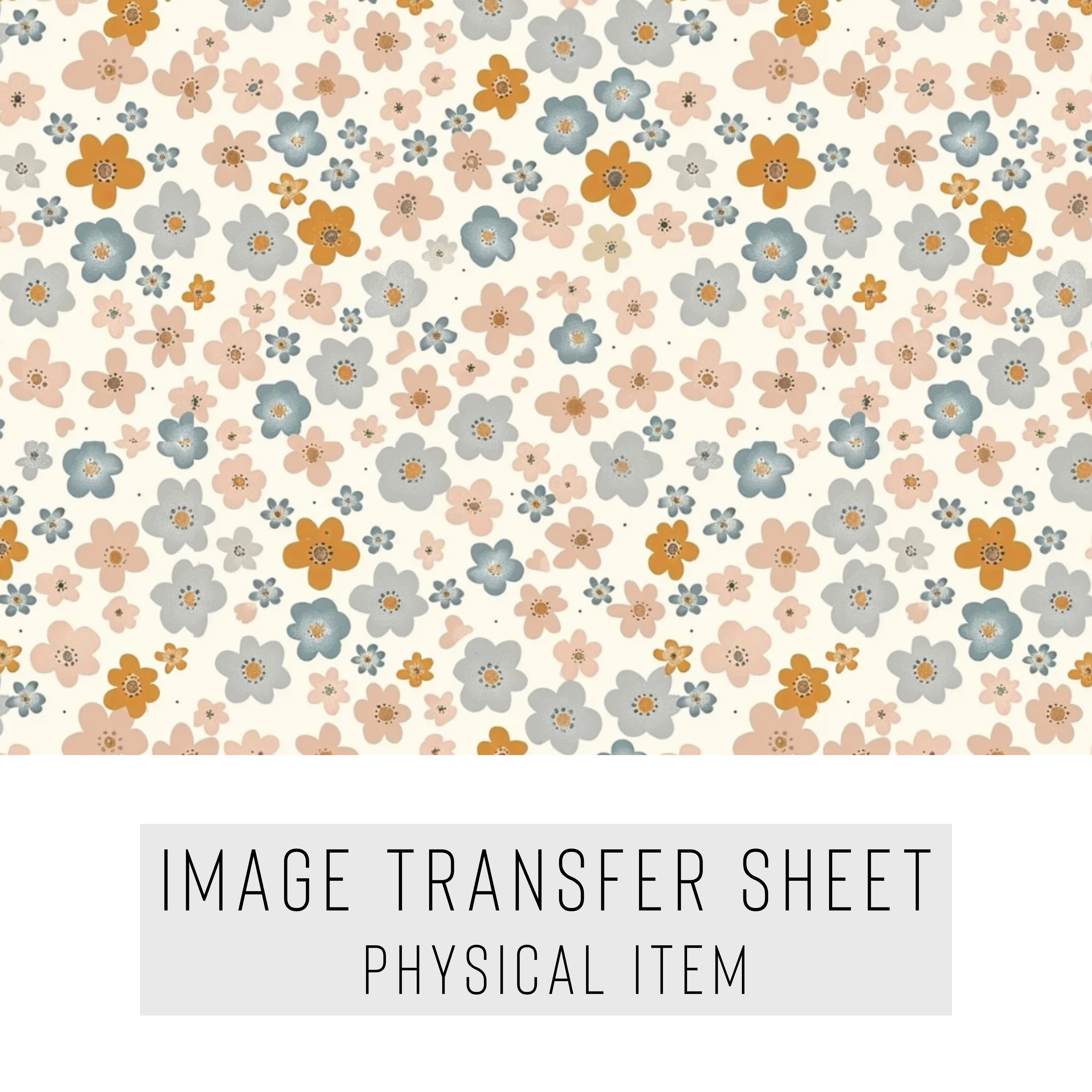 High quality water-soluble transfer paper applied on polymer clay, vibrant detailed pattern