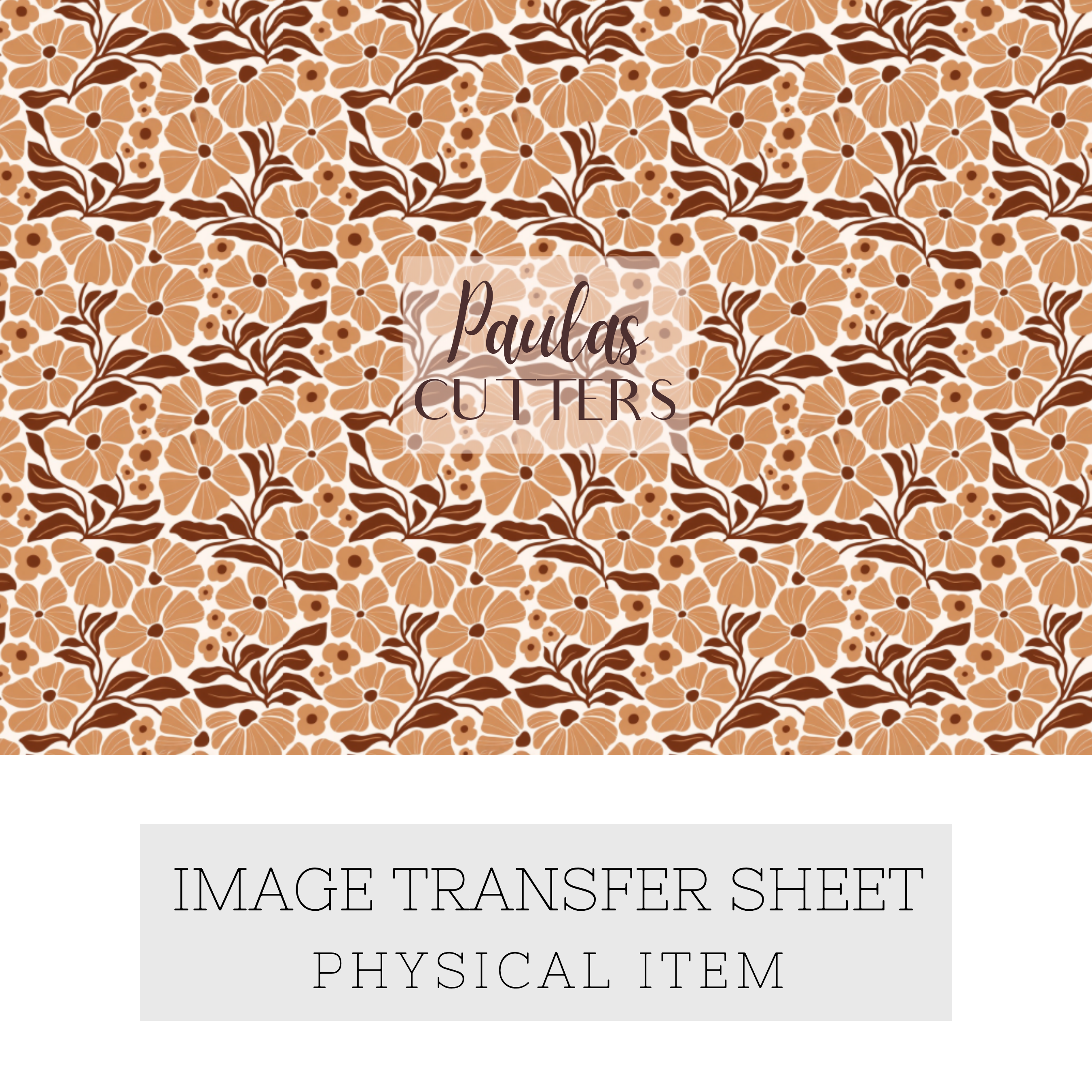 Papier transfert pour pâte polymère – Feuille hydrosoluble TP-455