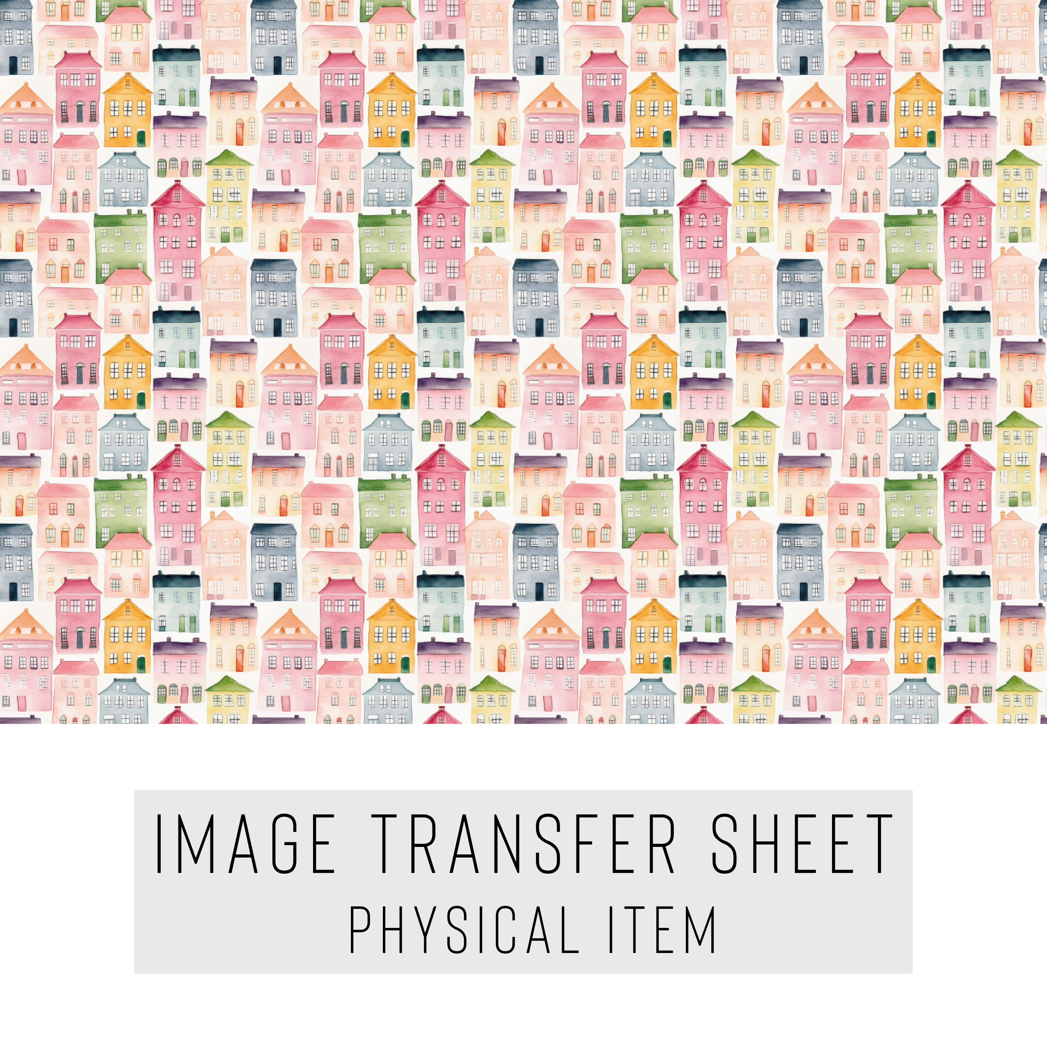 High quality water-soluble transfer paper applied on polymer clay, vibrant detailed pattern