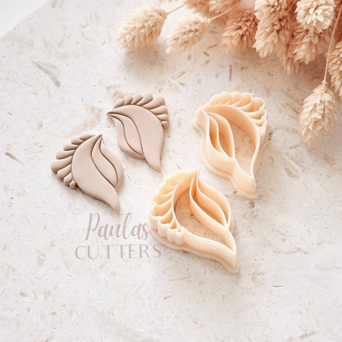 Polymer Clay Cutter, Wing Shape, Statement Earring Cutter Tool, Clay Cutter for Jewelry Making, B-03