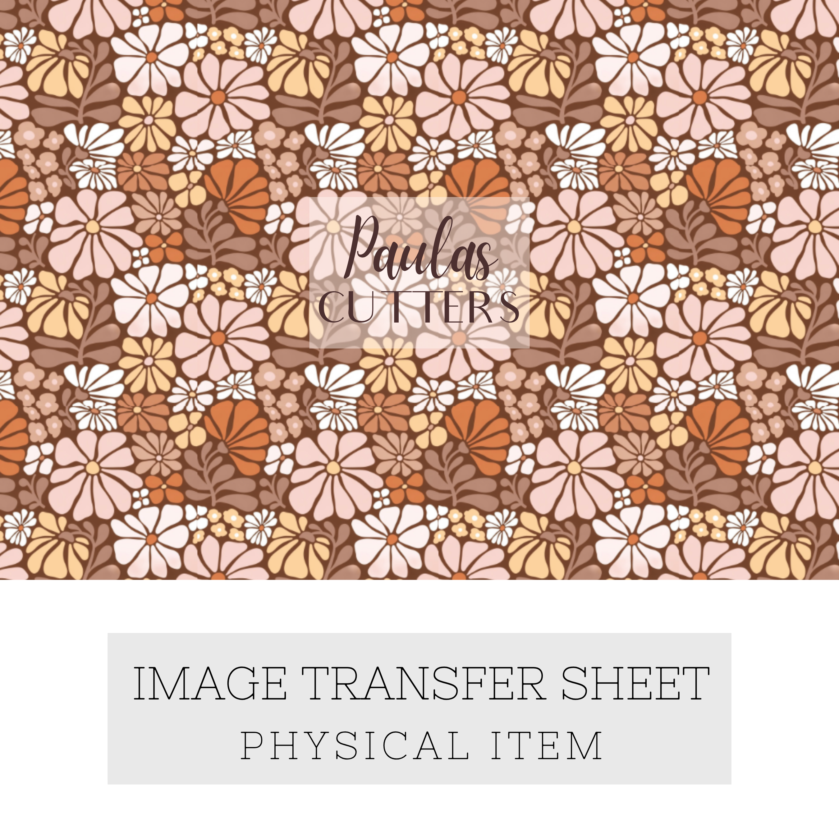 Papier transfert pour pâte polymère – Feuille hydrosoluble TP-455