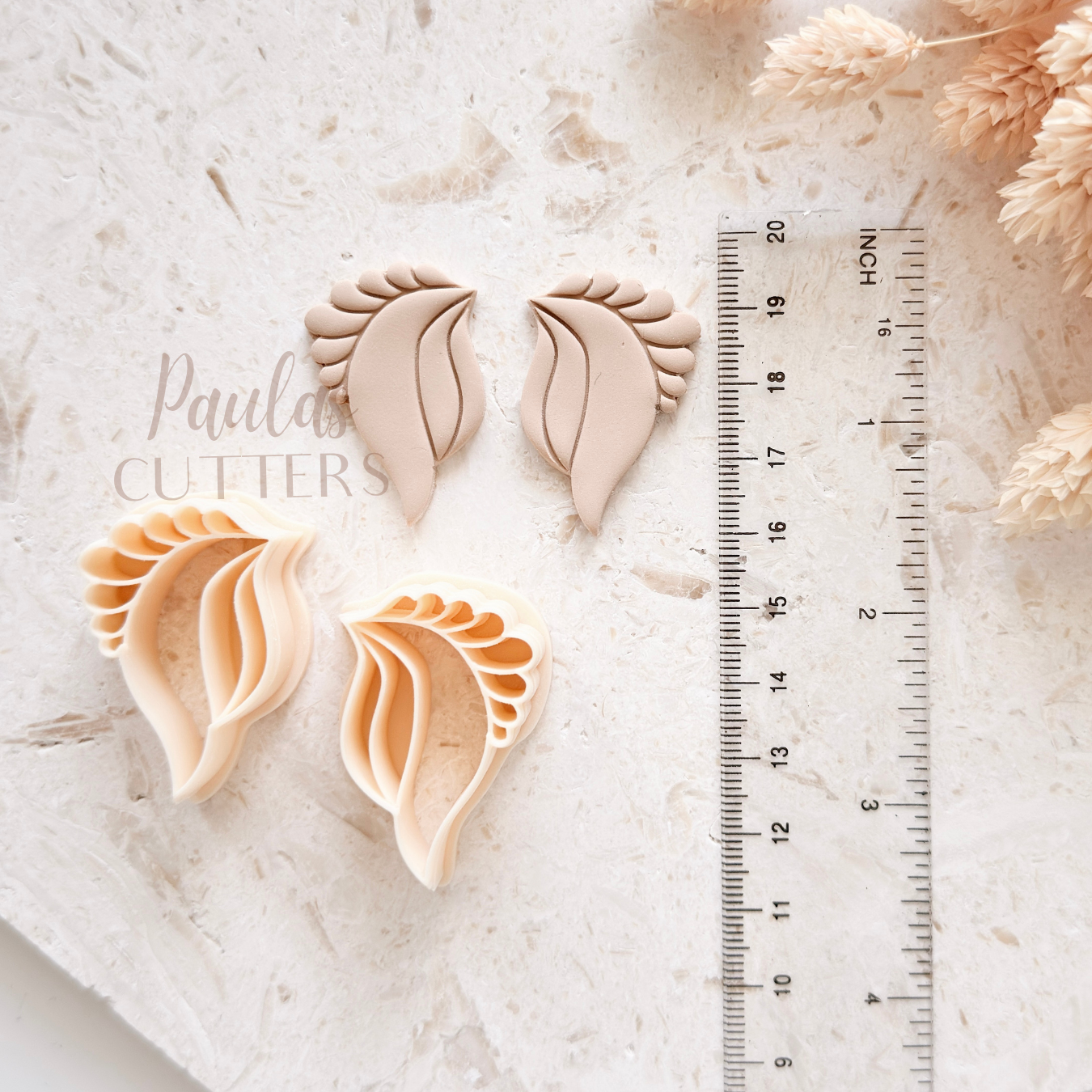 Polymer Clay Cutter, Wing Shape, Statement Earring Cutter Tool, Clay Cutter for Jewelry Making, B-03