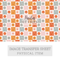 Papier transfert pour pâte polymère – Feuille hydrosoluble TP-455