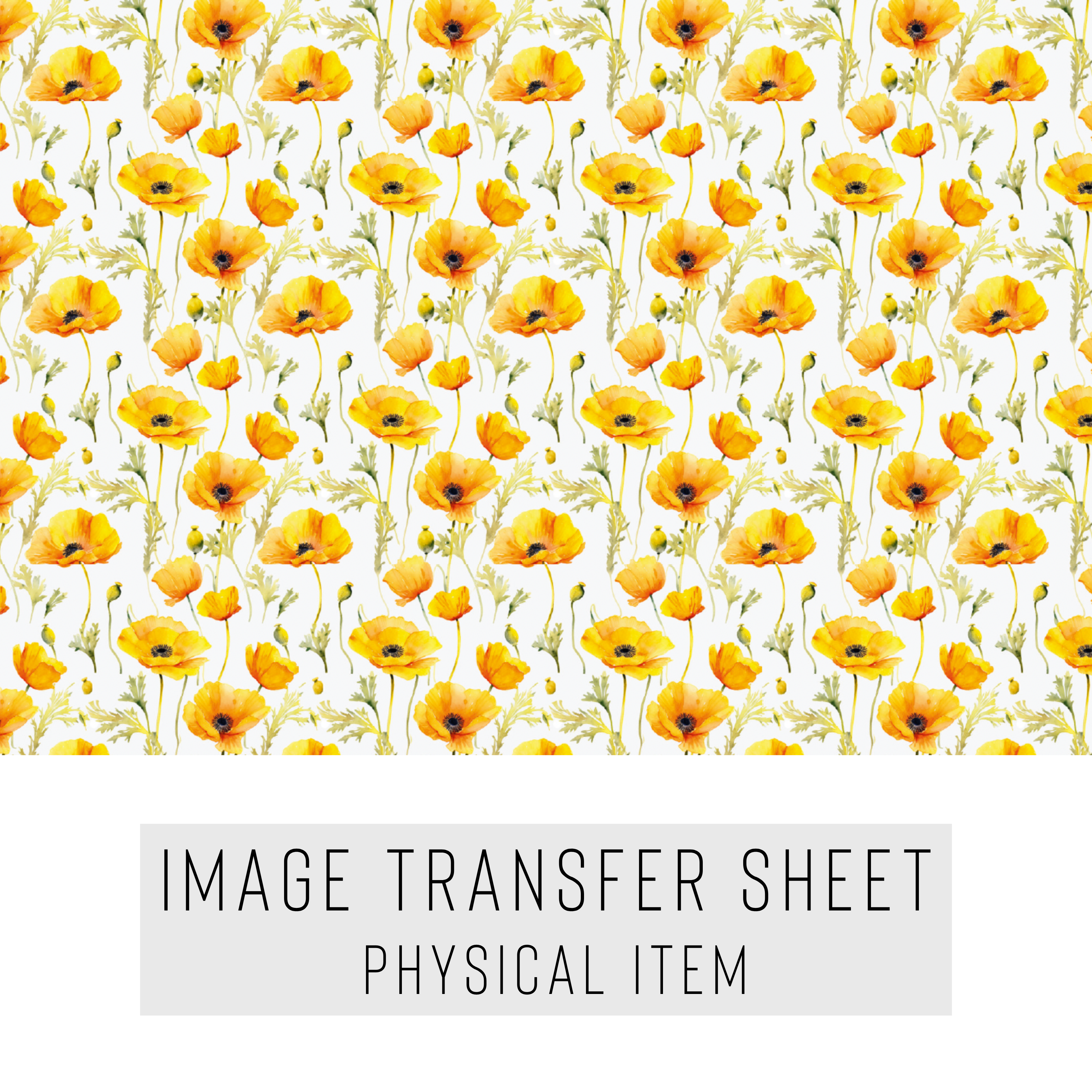 High quality water-soluble transfer paper applied on polymer clay, vibrant detailed pattern