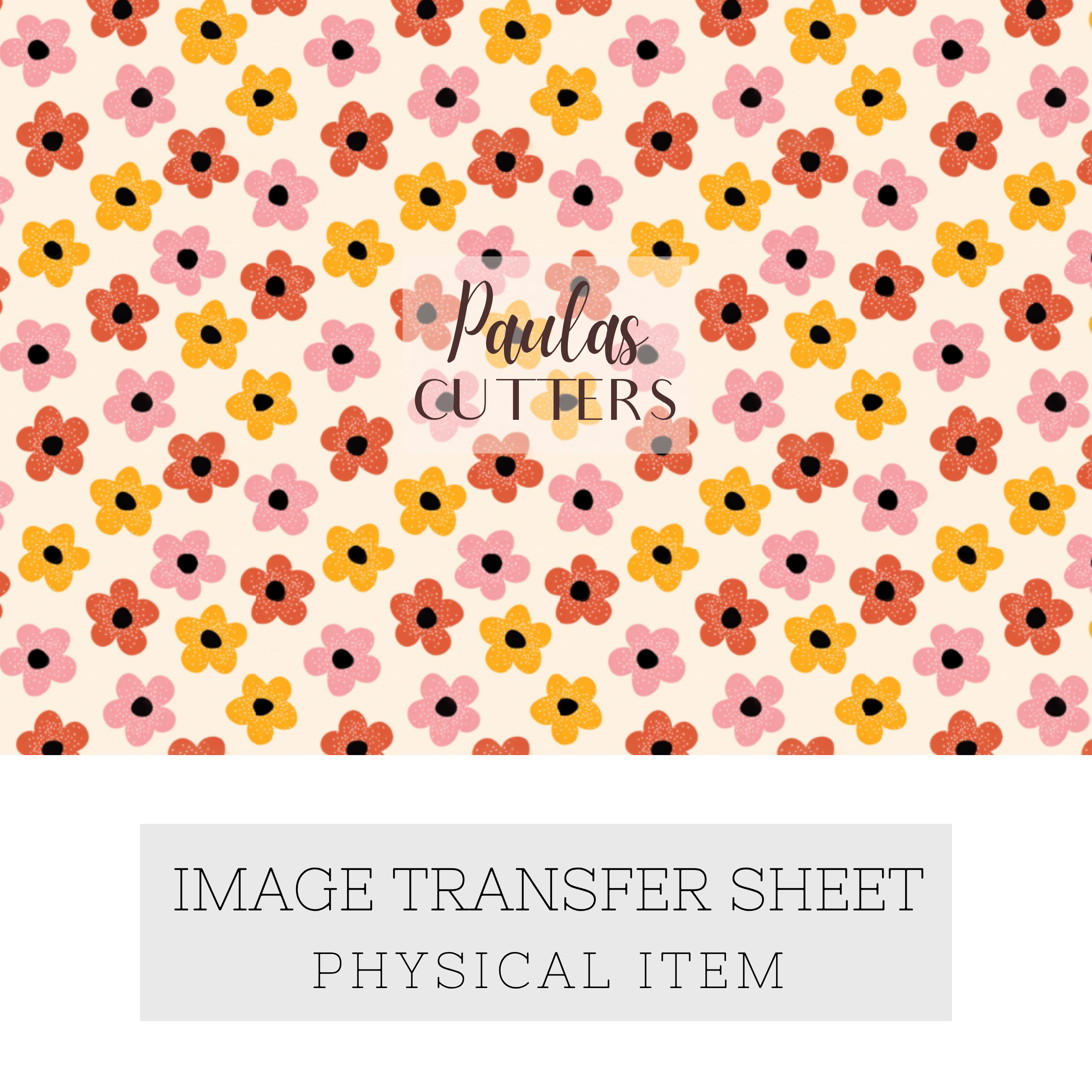 Papier transfert pour pâte polymère – Feuille hydrosoluble TP-455