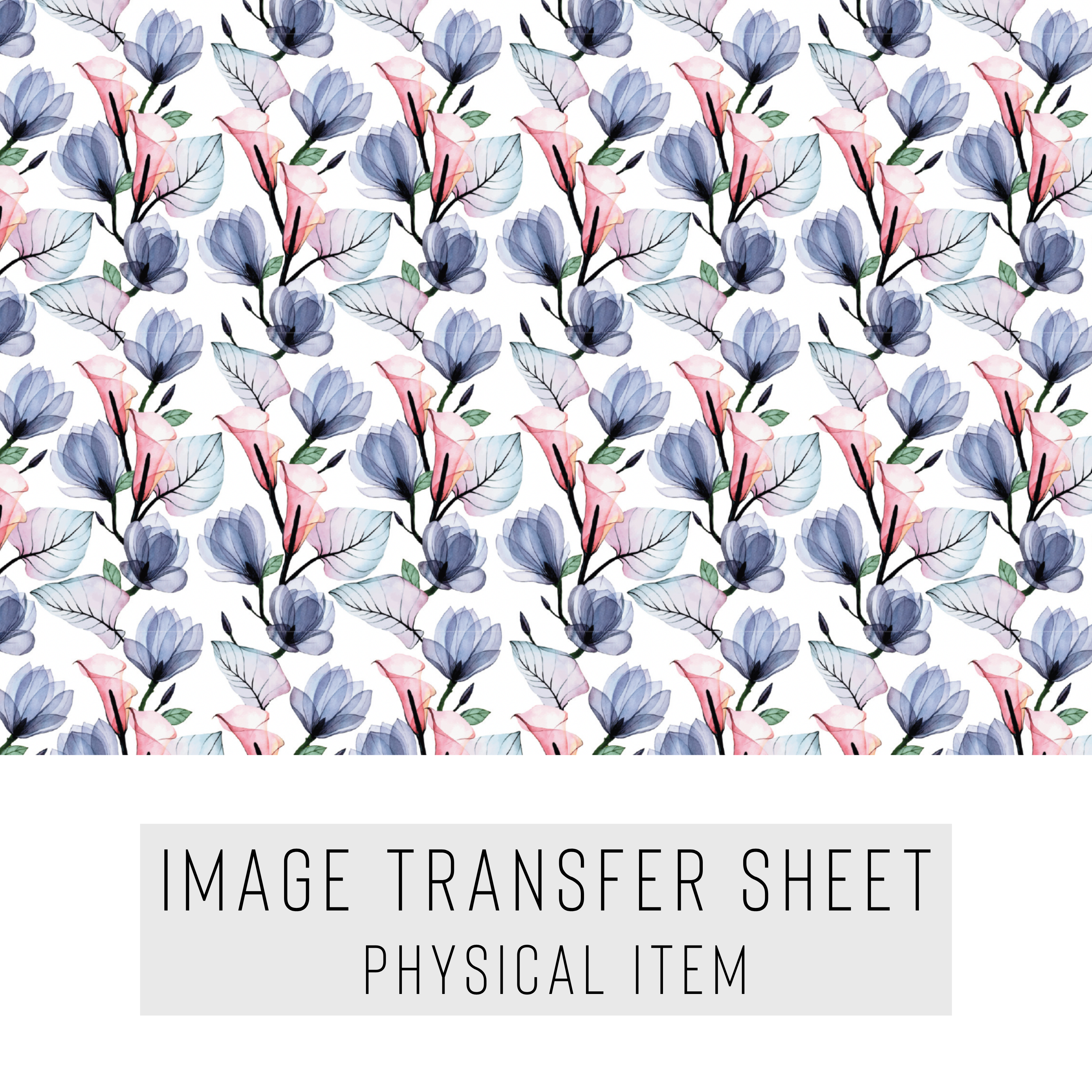 High quality water-soluble transfer paper applied on polymer clay, vibrant detailed pattern