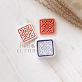High quality polymer clay cutter creating clean sharp cuts for earrings and jewelry making