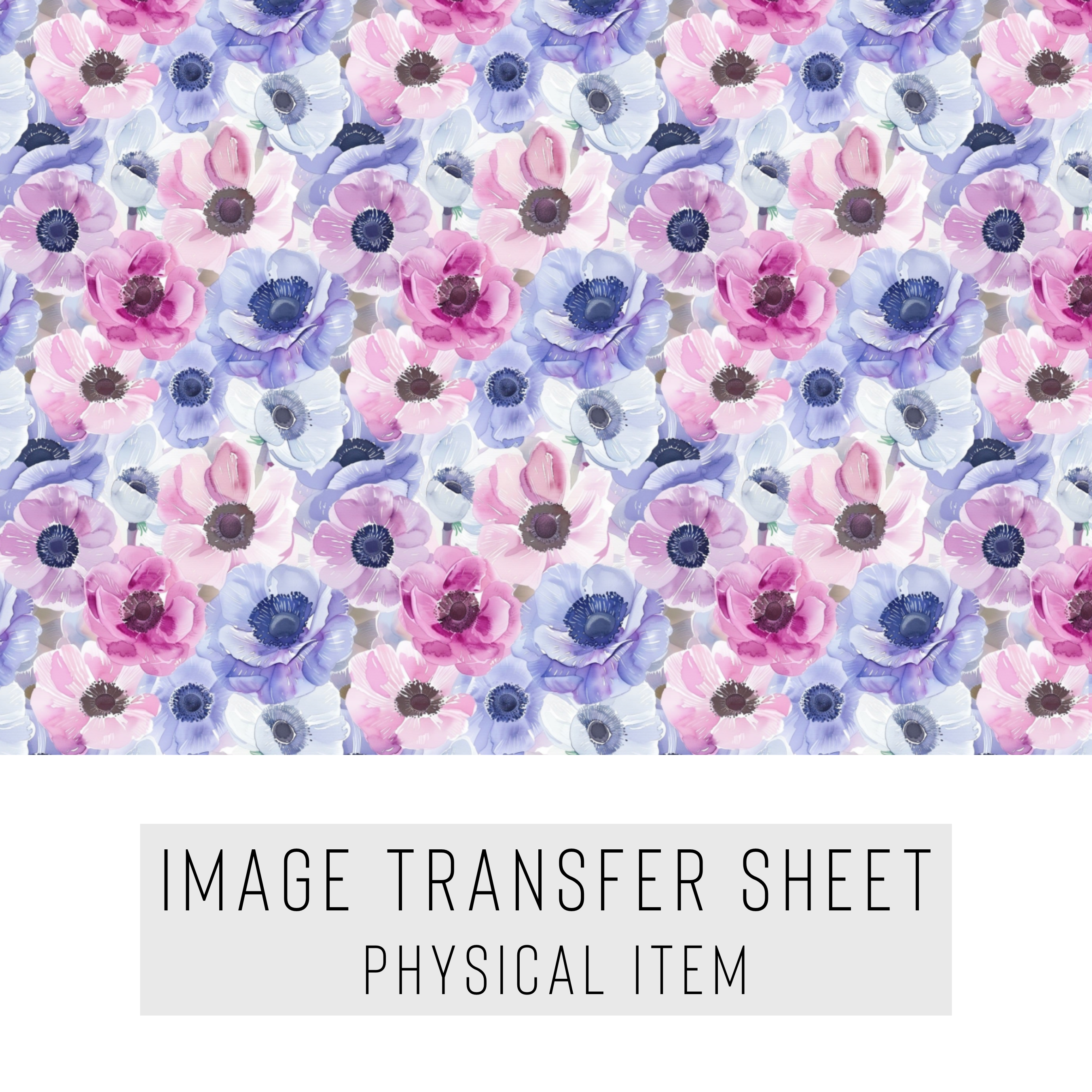 High quality water-soluble transfer paper applied on polymer clay, vibrant detailed pattern
