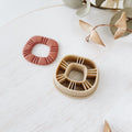 High quality polymer clay cutter creating clean sharp cuts for earrings and jewelry making