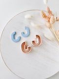 High quality polymer clay cutter creating clean sharp cuts for earrings and jewelry making