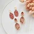High quality polymer clay cutter creating clean sharp cuts for earrings and jewelry making