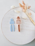 High quality polymer clay cutter creating clean sharp cuts for earrings and jewelry making