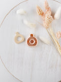High quality polymer clay cutter creating clean sharp cuts for earrings and jewelry making