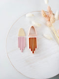 High quality polymer clay cutter creating clean sharp cuts for earrings and jewelry making