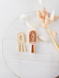 High quality polymer clay cutter creating clean sharp cuts for earrings and jewelry making