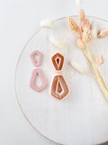 High quality polymer clay cutter creating clean sharp cuts for earrings and jewelry making