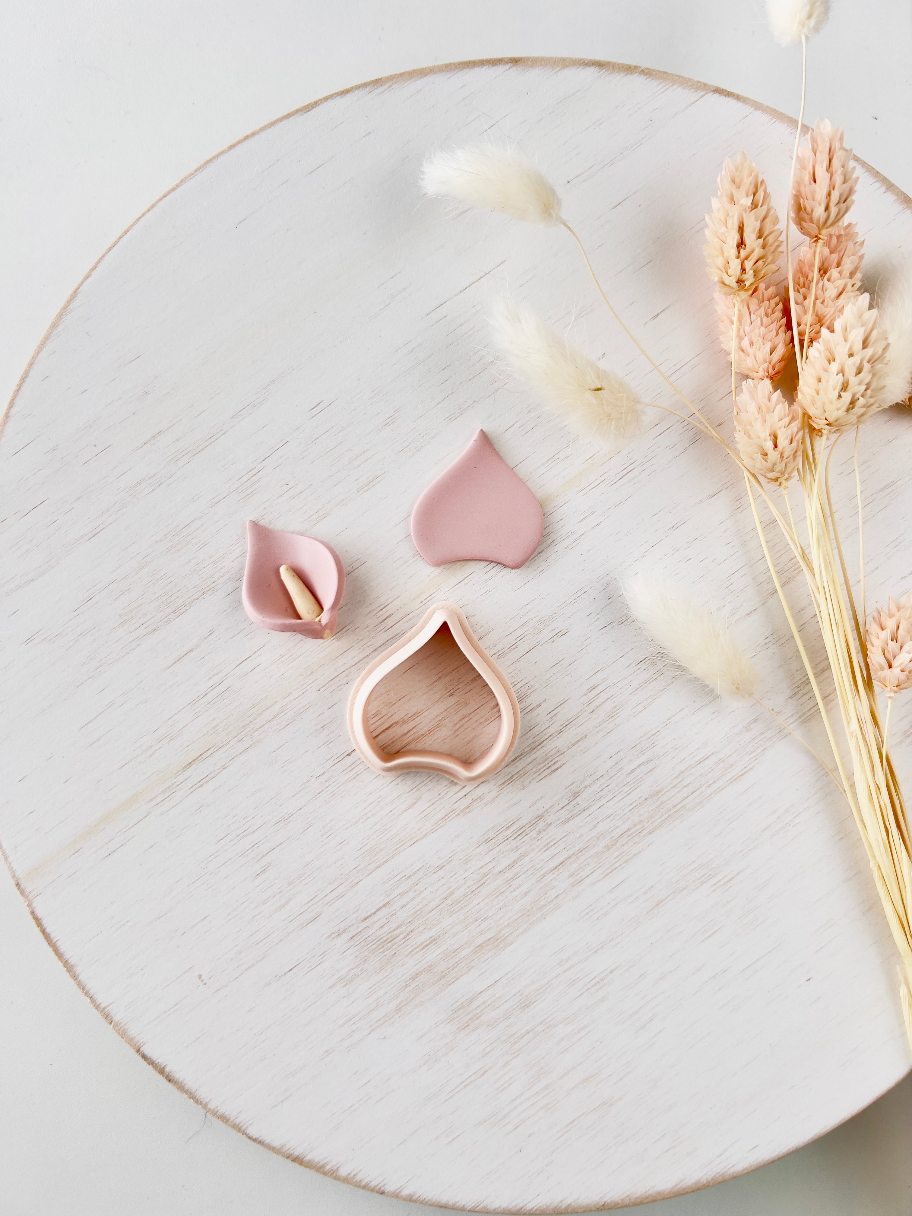 High quality polymer clay cutter creating clean sharp cuts for earrings and jewelry making