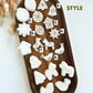 Christmas Polymer Clay Cutters Set, Ornament Shapes for Jewelry & Holiday Crafts