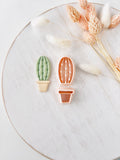 High quality polymer clay cutter creating clean sharp cuts for earrings and jewelry making