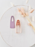 High quality polymer clay cutter creating clean sharp cuts for earrings and jewelry making