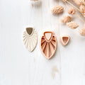 High quality polymer clay cutter creating clean sharp cuts for earrings and jewelry making