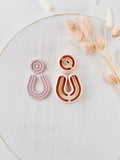 High quality polymer clay cutter creating clean sharp cuts for earrings and jewelry making