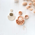 High quality polymer clay cutter creating clean sharp cuts for earrings and jewelry making