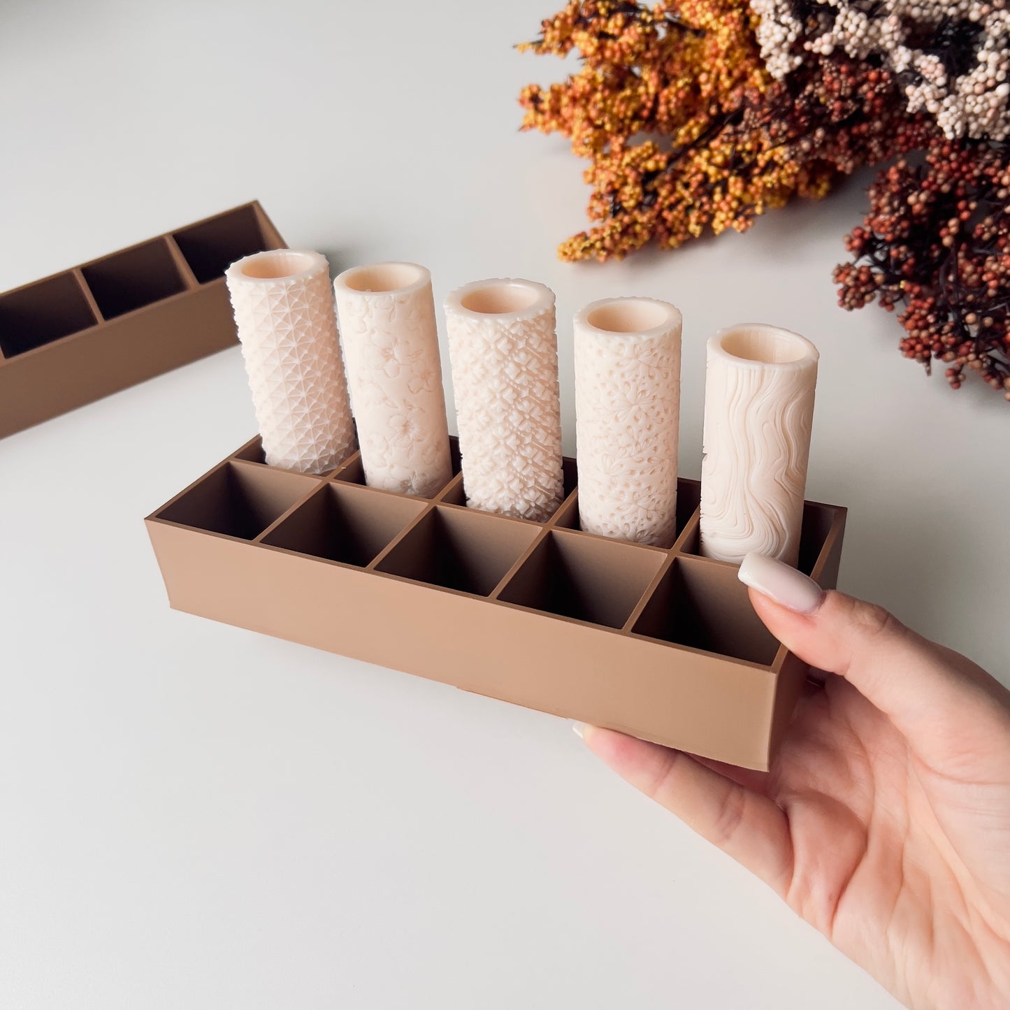 Texture roller organizer